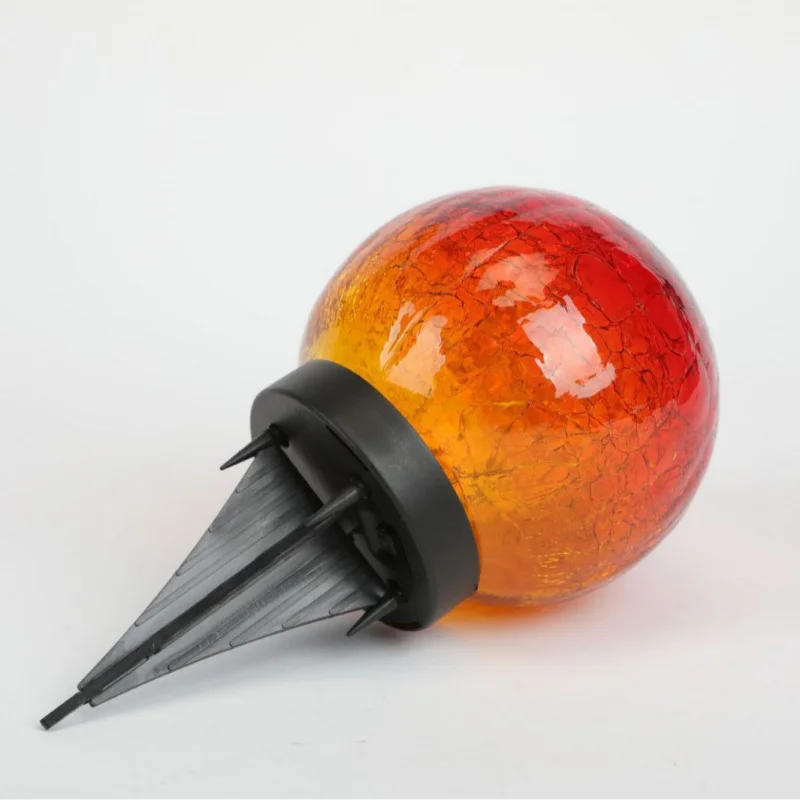 Solar Gradient Glass Ball Garden  Led Outdoor Lighting External Lights Motion Sensor Light Waterproof