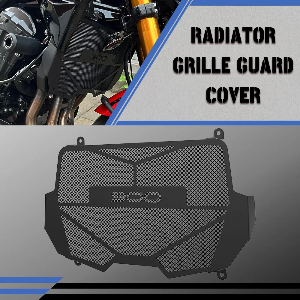 

Motor Parts For KAWASAKI Z900 2018-2021 Radiator Grille Guard Cover Protector Z 900 2019 2020 aluminium Motorcycle Accessories