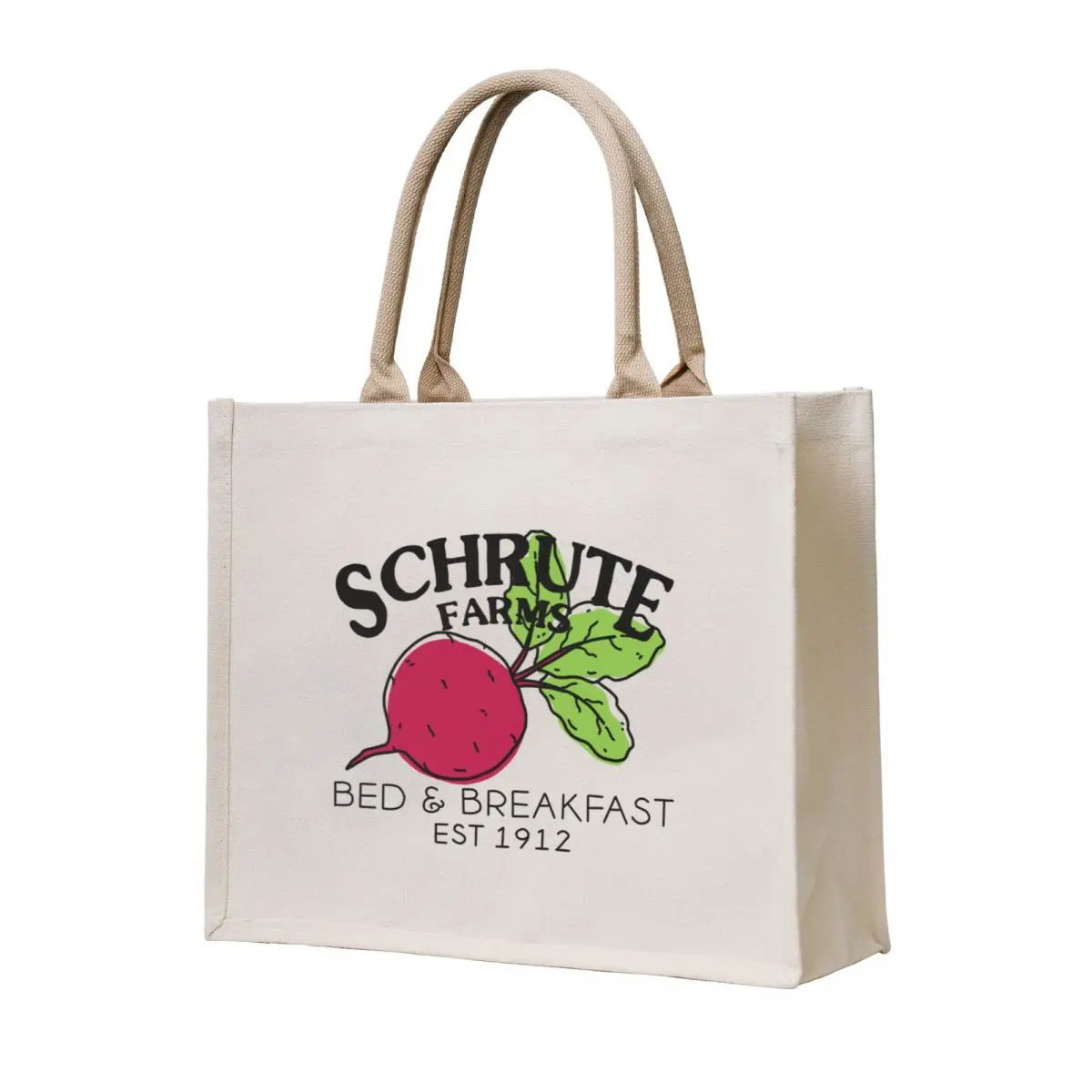 

Schrute Farms Tote Bag bags luxury women shopper bags large tote bag canvas bags