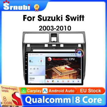 Radio de coche Android 2 Din Carplay inalámbrico para Suzuki Swift 2003-2010 reproductor Multimedia unidad principal de navegación estéreo Audio automático 1