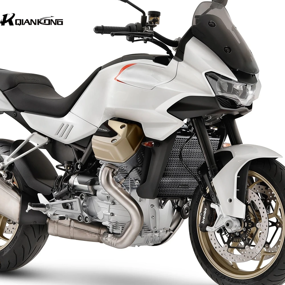 2027 For Moto Guzzi Stelvio 1000 V100 Stelvio 2024 2025 2026 Radiator Grille Guard Cover Protection Net Motorcycle Accessories - view 2