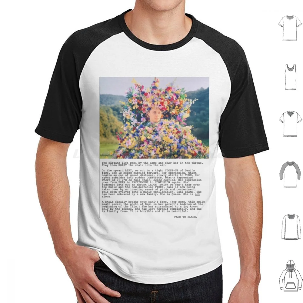 Midsommar-A Joy Only Known By The Insane T Shirt Big Size 100% Cotton Midsommar Florence Pugh Dani Dani Ardor Ari Aster Horror