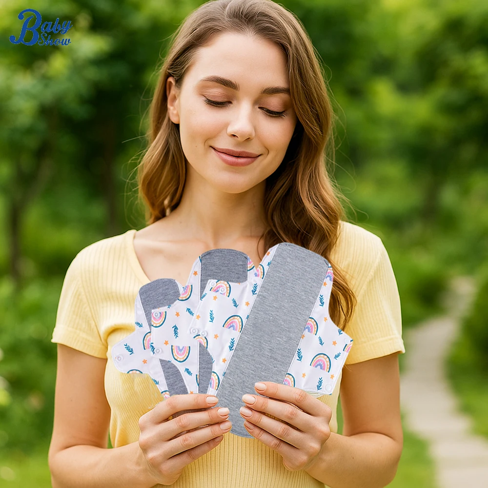 1 قطعة قابلة لإعادة الاستخدام قابل للغسل سراويل بطانات اللباس الداخلي المؤنث النظافة وسادة فترة المسنين الأمومة منع تسرب البول منصات يومية