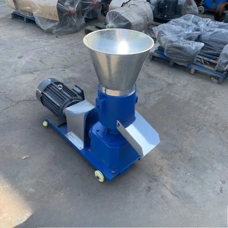 Corn pelletizer household farm feed production line 260 feed pellet machine