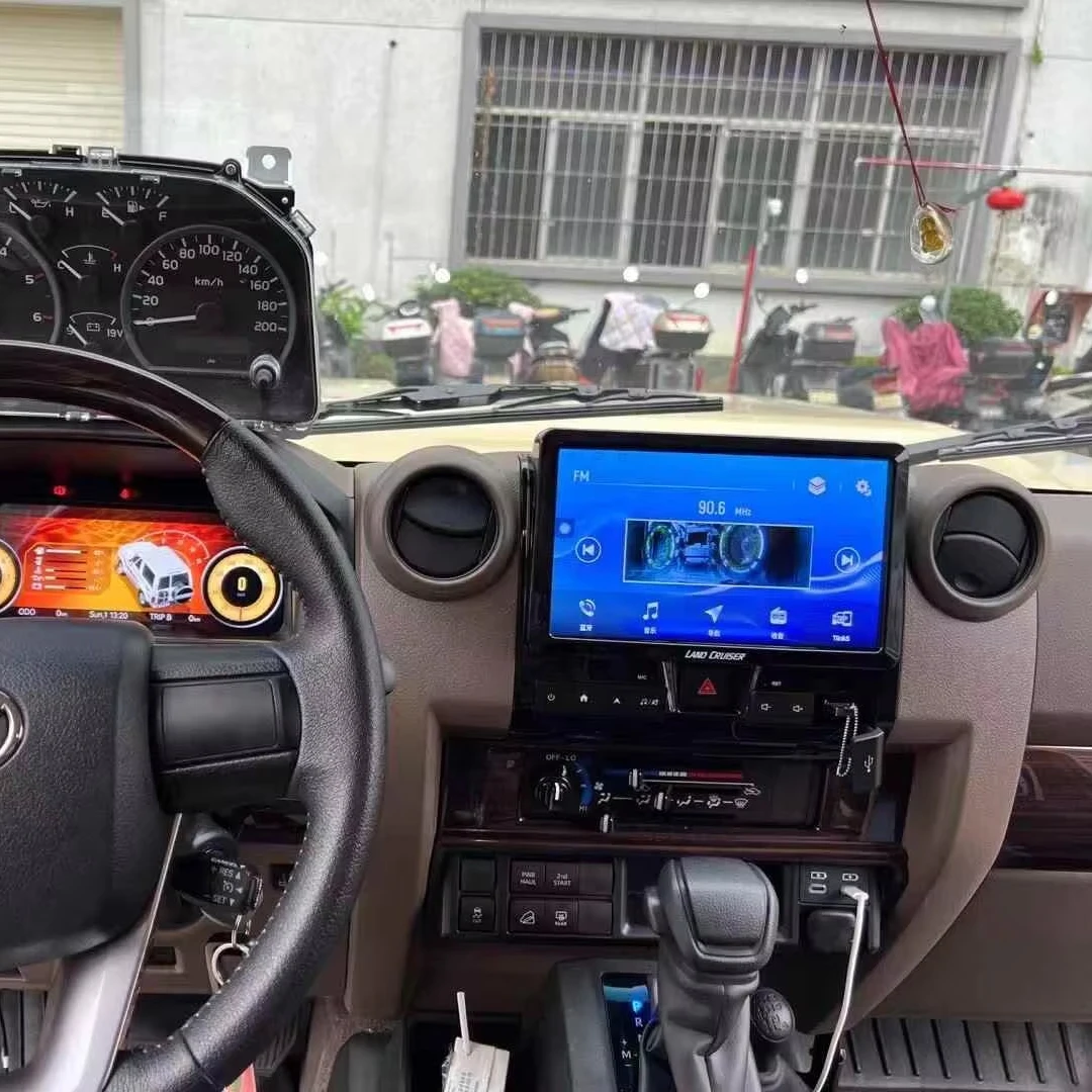 9 Inch Car Dvd Player Android Radio Touch Screen Gps Navigation Carplay Land Cruiser LC76/LC75/LC70/LC79