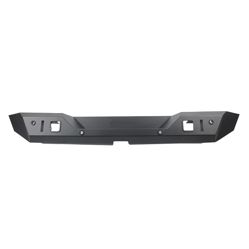 New style Steel Black Rear Bumper With Radar Hole For Jeep wrangler JL Accessories