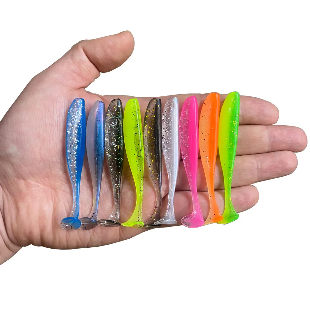Balleo Easy Shiner – señuelo blando Shad para lucio, 5/7/9 cm - imagen 5