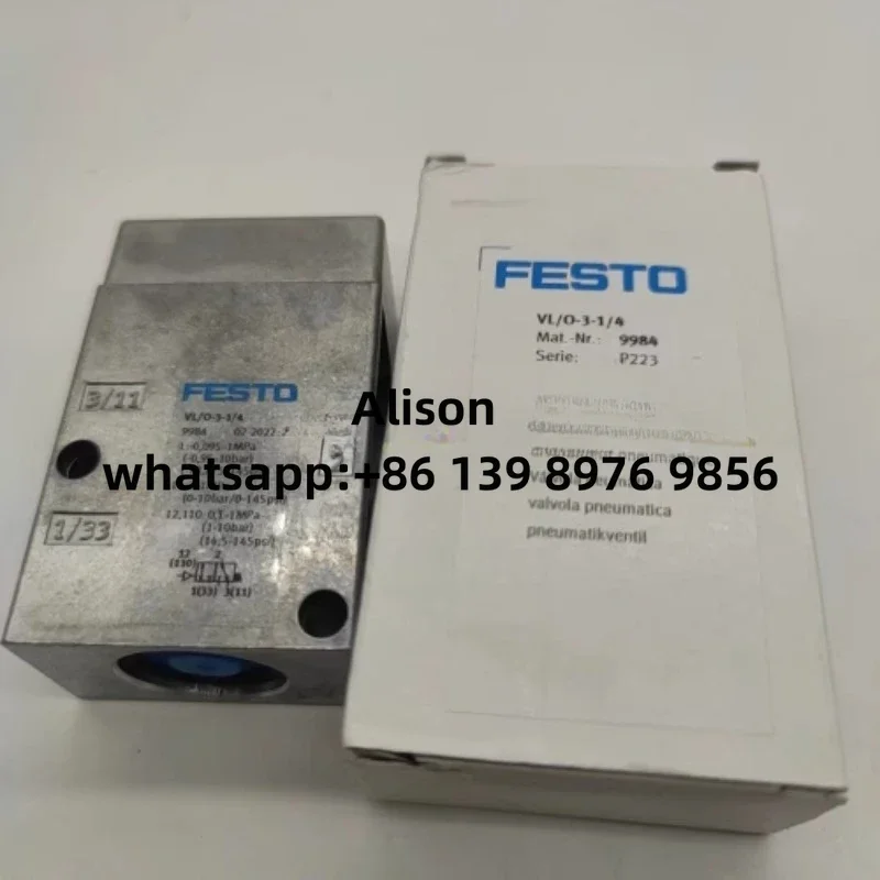 

FESTO 9984 VL/O-3-1/4