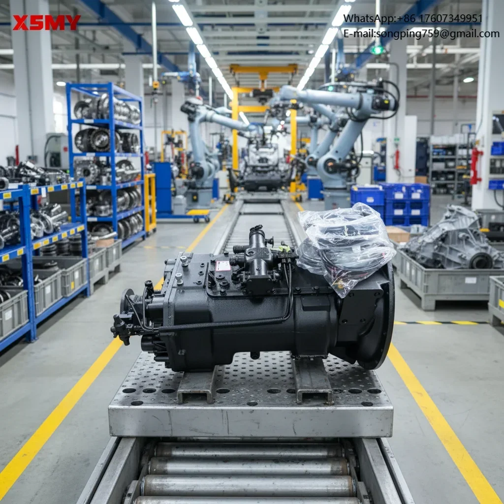 Original Factory Gear Box Transmission 16JSDX240T Truck Gearbox for Shacman X5000 X6000 Gearbox Shacman X3000 Gear