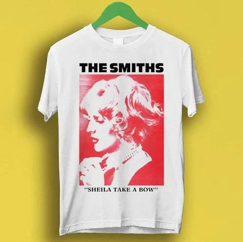 Camiseta The Smiths Sheila Take A Bow, Estilo Punk Rock, Moda, Regalo Genial, Camiseta Holgada y Transpirable para Hombre y Mujer