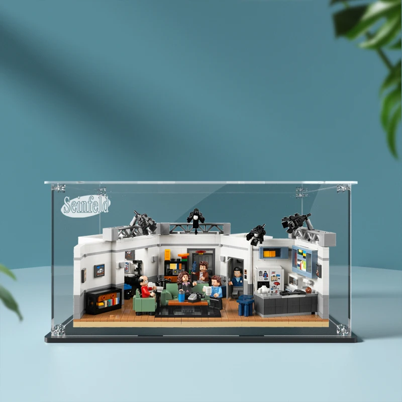 Display box for lego 21328 display case for Seinfeld building block dustproof clear showcase toy bricks storage box
