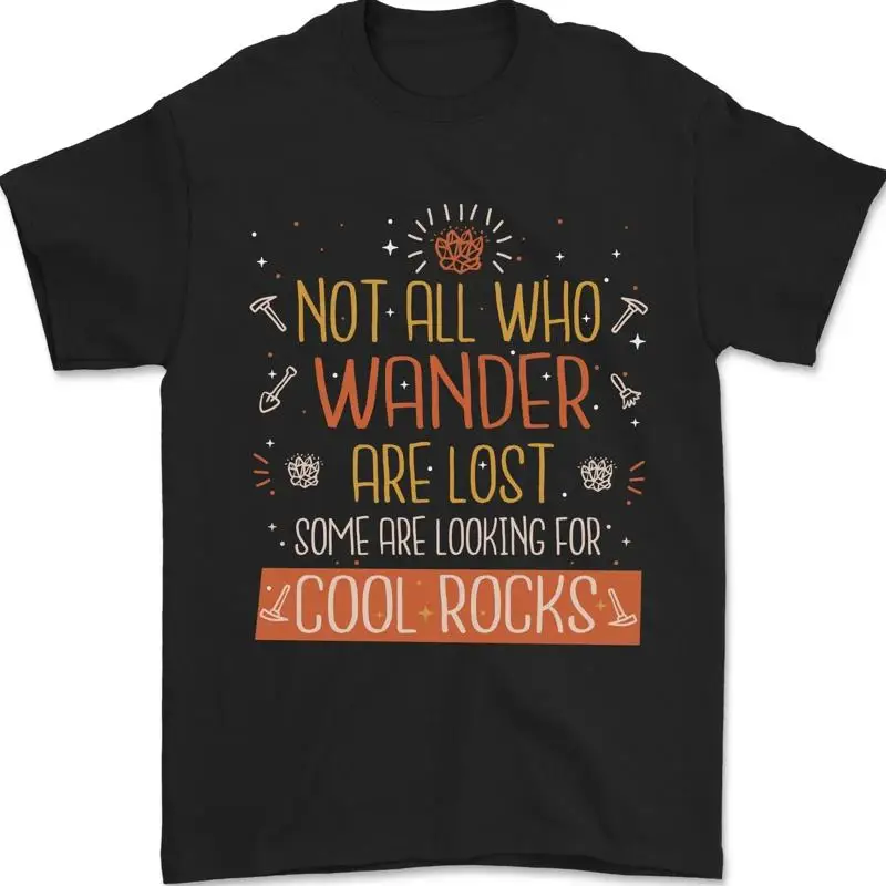 MOST POPULAR! Funny Geology Geologist Science Cool Rocks Tee T-Shirt S-3XL