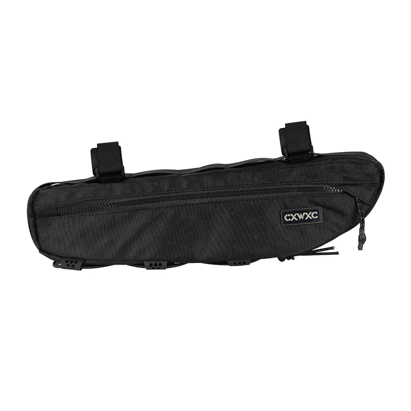 AliExpress CXWXC Bike Frame Bag 2.4L Large Capacity Bicycle Bottom Tube Bag Triangle Bag Double Side Zipper With Bottom Binding System