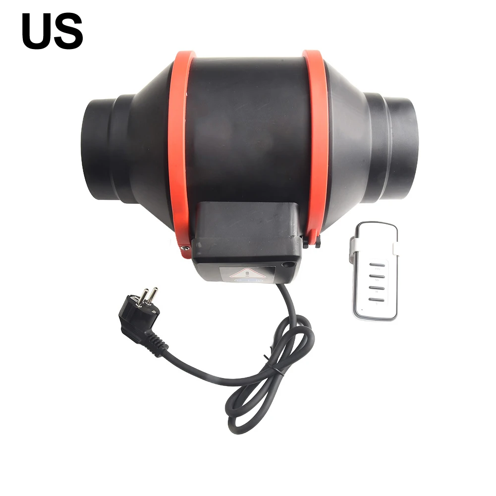 

100mm Duct Fan Extractor Fan Clean Air Ventilation High Quality ABS Material MTBF Up To 30,000 Hours Speed 2500 S/min