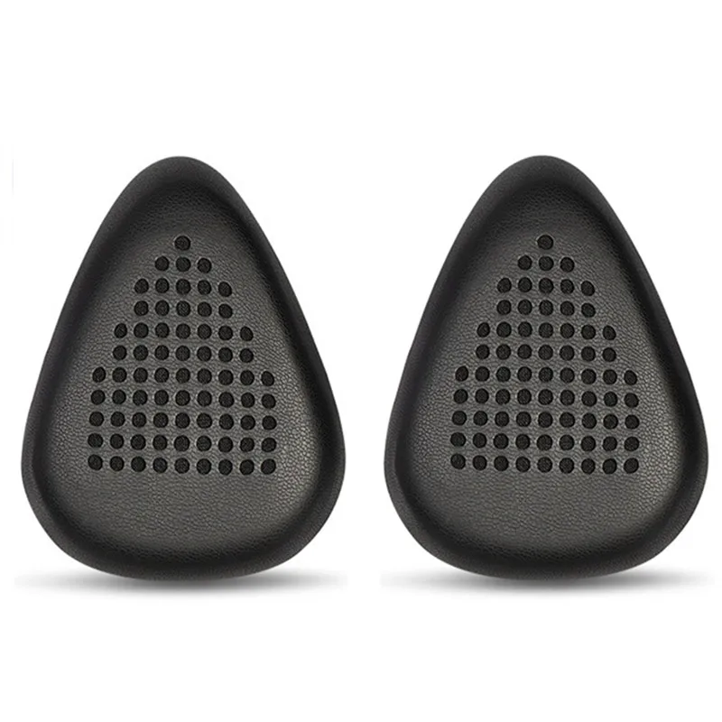 Pair of Ear Pads Cushion For Razer Meka Dva Headphone Replacement Earpads Soft Protein Leather Memory Sponge Earphone Sleeve