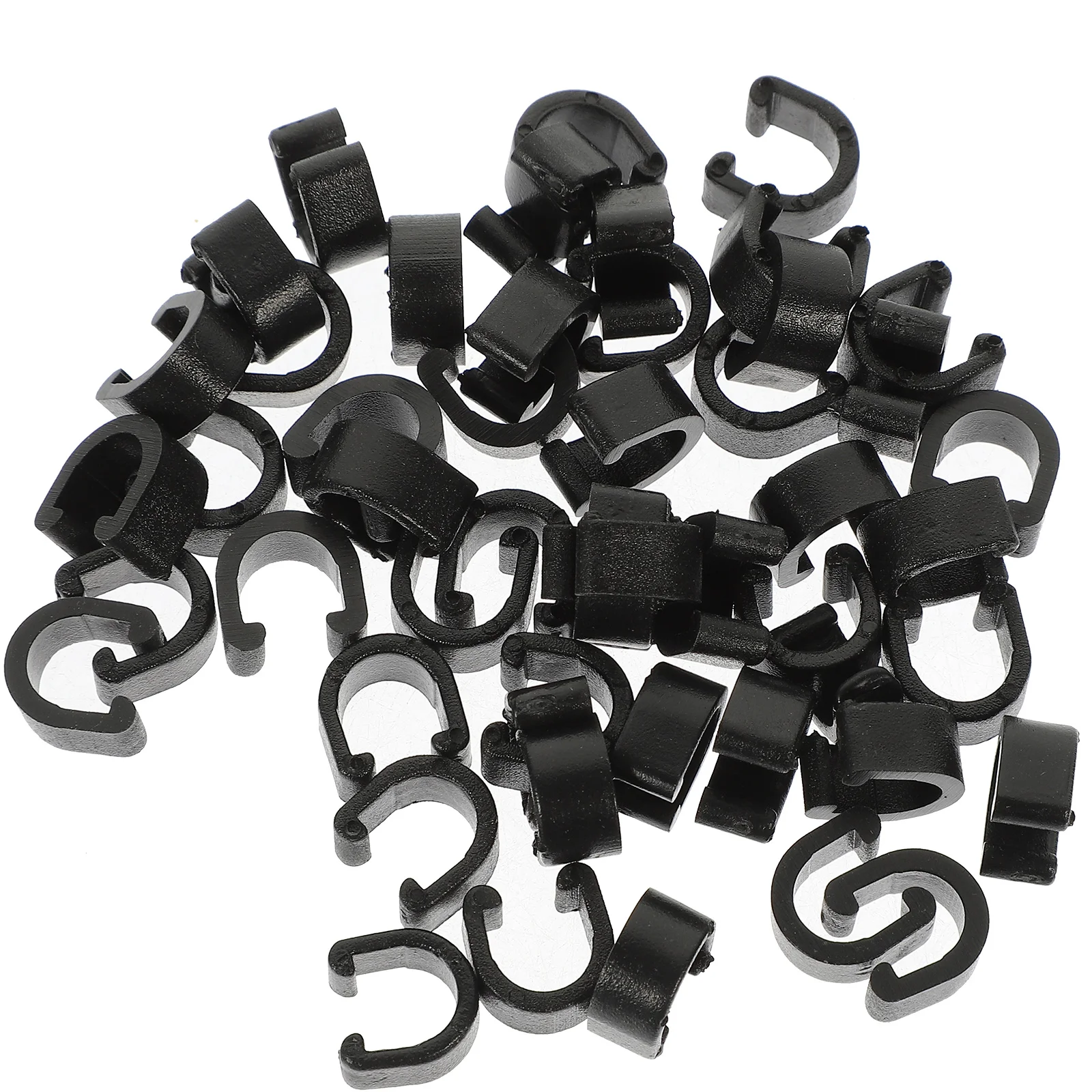 50 Uds cuadro de bicicleta abrazadera de Cable de hebilla fija 50 unids/set guía de tubo Clip de freno transmisión