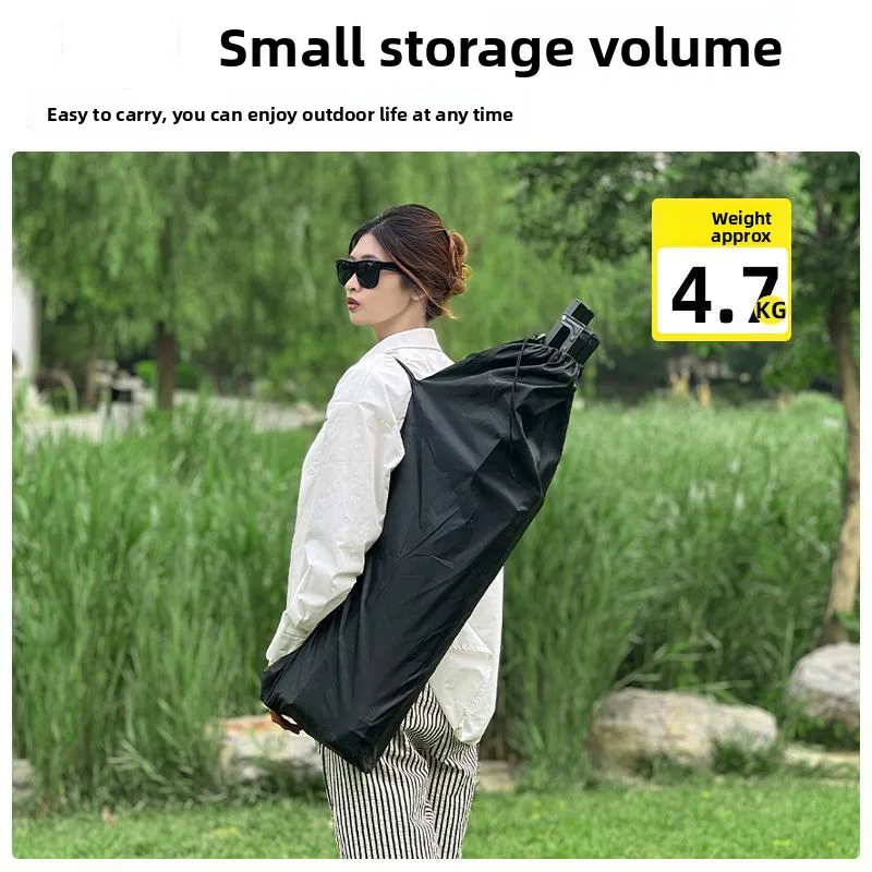 Outdoor Folding Cross Leg Portable Egg Roll Table Carbon Steel Stall Booth Night Market Camping Folding Table Camping Picnic