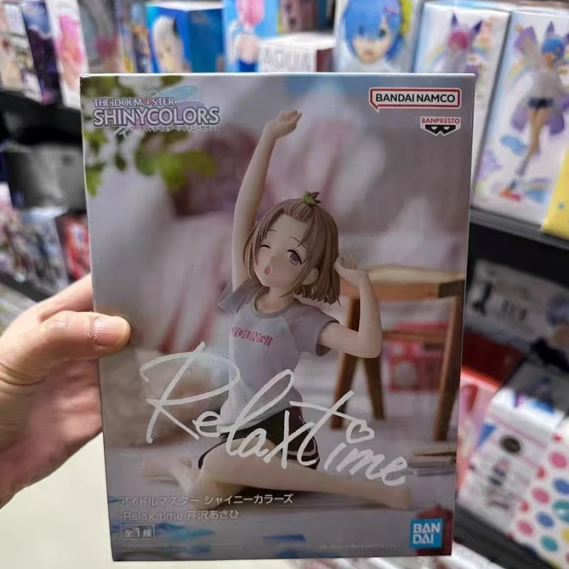 Auf Lager Original Bandai Banpresto Die Idolmster Serizawa Asahi Anime Action-figuren Modell Spielzeug desktop Ornament sammeln Geschenke