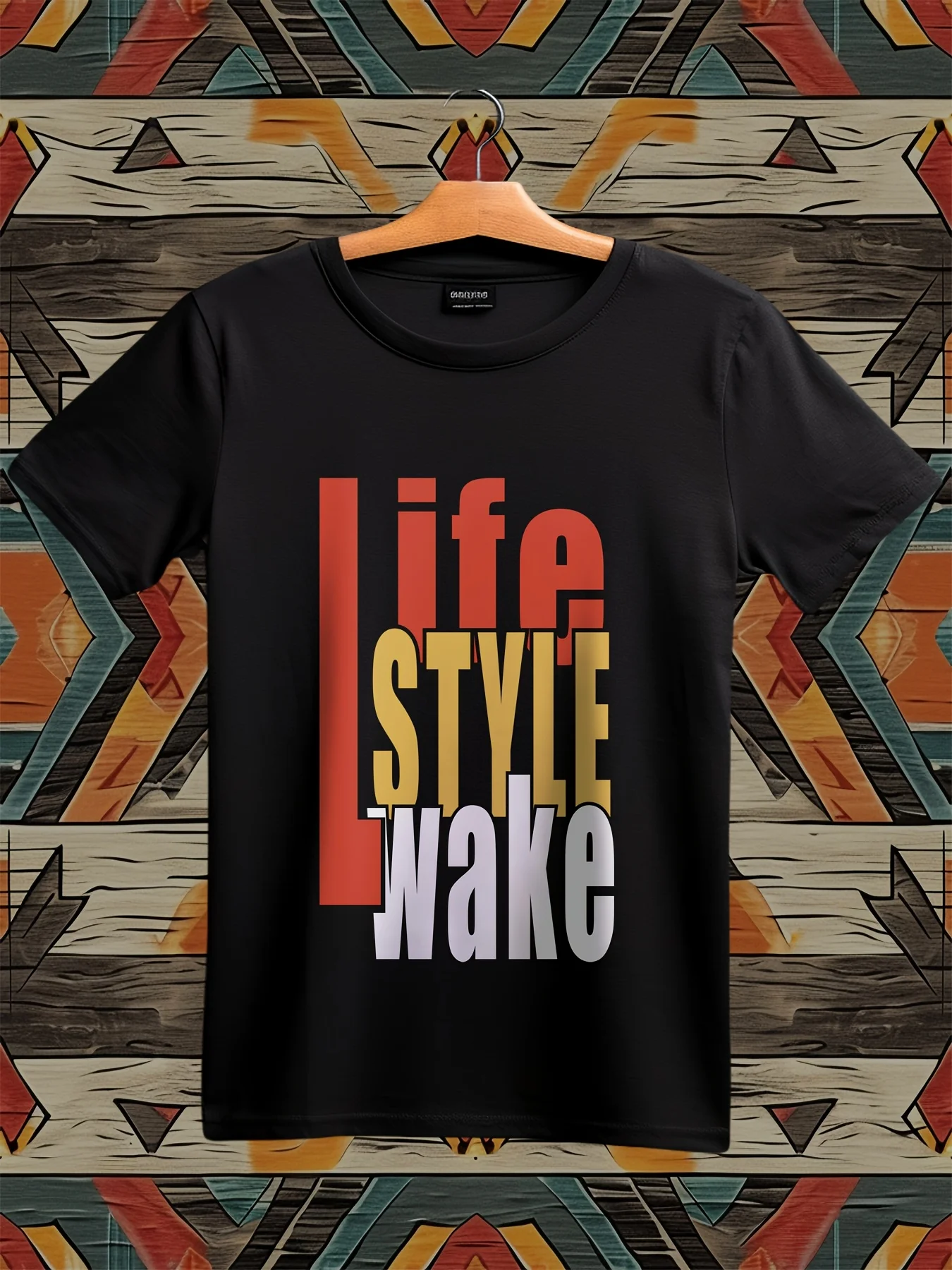 

1 Piece Font T-Shirt Design Illustration Pattern T-Shirt Unisex Short-Sleeve T-Shirt Suitable for Holidays and Birthday Gifts Street Fashion Comfortable Pure Cotton Crew Neck Men's Fashion T-Shirt Outdoor