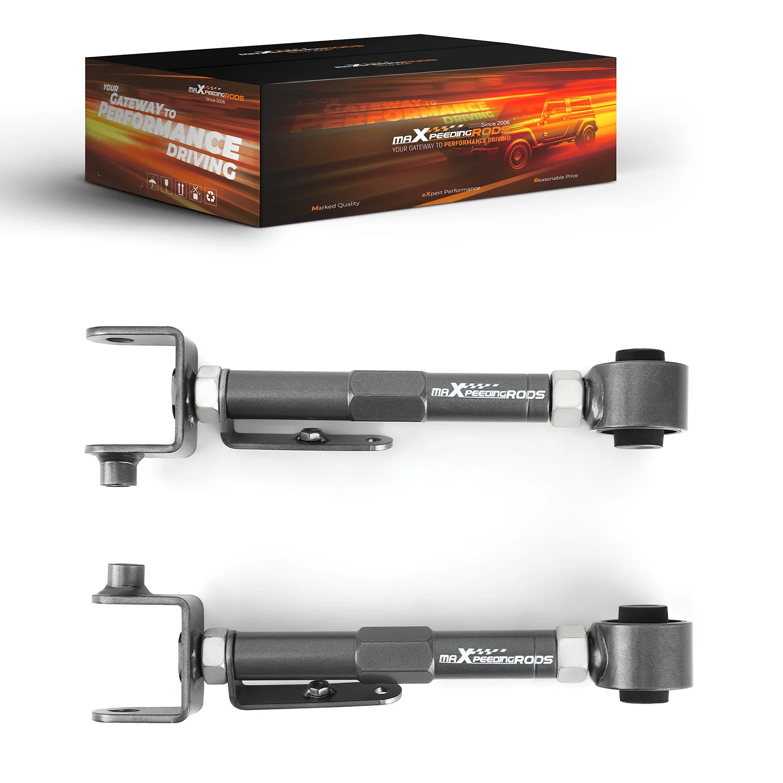 

Rear Upper Suspension Adjustable Camber Control Arms for Honda CRV 02-06 Element