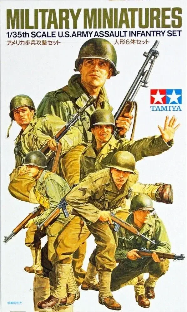 

Tamiya 35192 1/35, комплект военной модели, набор штурмовой пехоты армии США времен Второй мировой войны