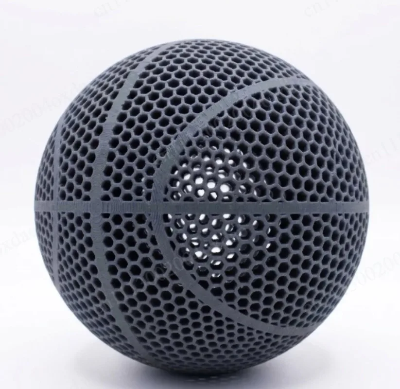 3D Printed Basketball High Elasticity  Non-expansion Hollow Indoor Outdoor Wear-resistant Dimensions 3 5 7 3D Printed Basketball