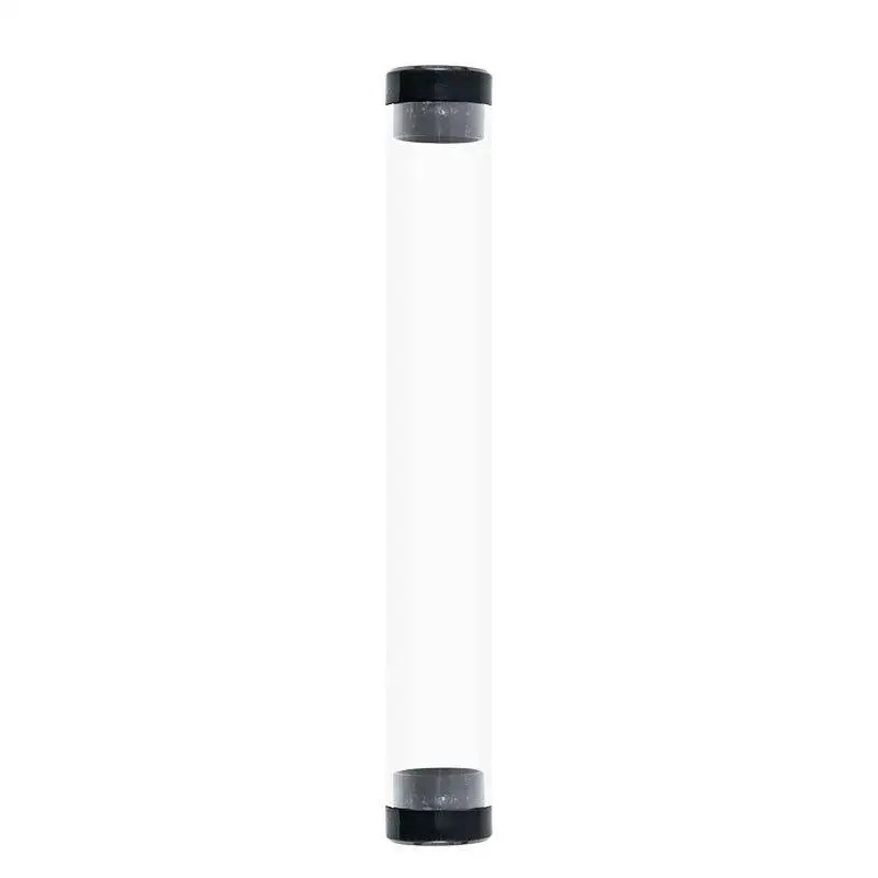 10Pcs/Set Cylinder Clear Pen Case Portable Stackable Ballpoint Pen Holder Box for Classroom Stationery Organization