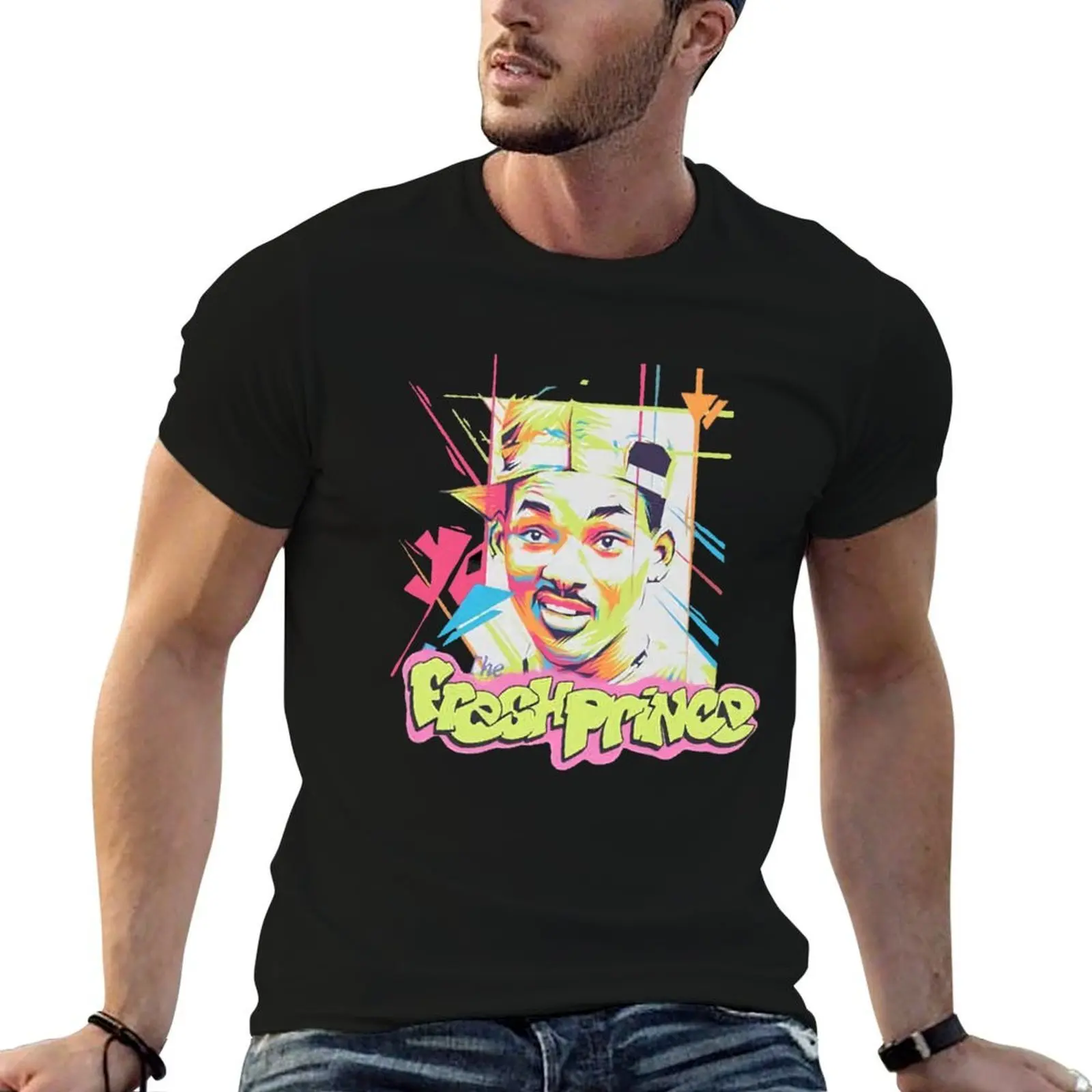 The Fresh Prince of Bel Air Funny T Shirtc T-Shirt Utility Work Short Sleeve Top