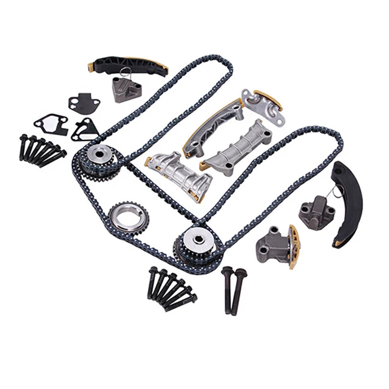 Timing Chain Kit For Buick Cadillac CTS SRX STS Saab Suzuki 2.8L 3.6L 2004-2006 TK10436, 9-0753S, TS11003, TK10436E