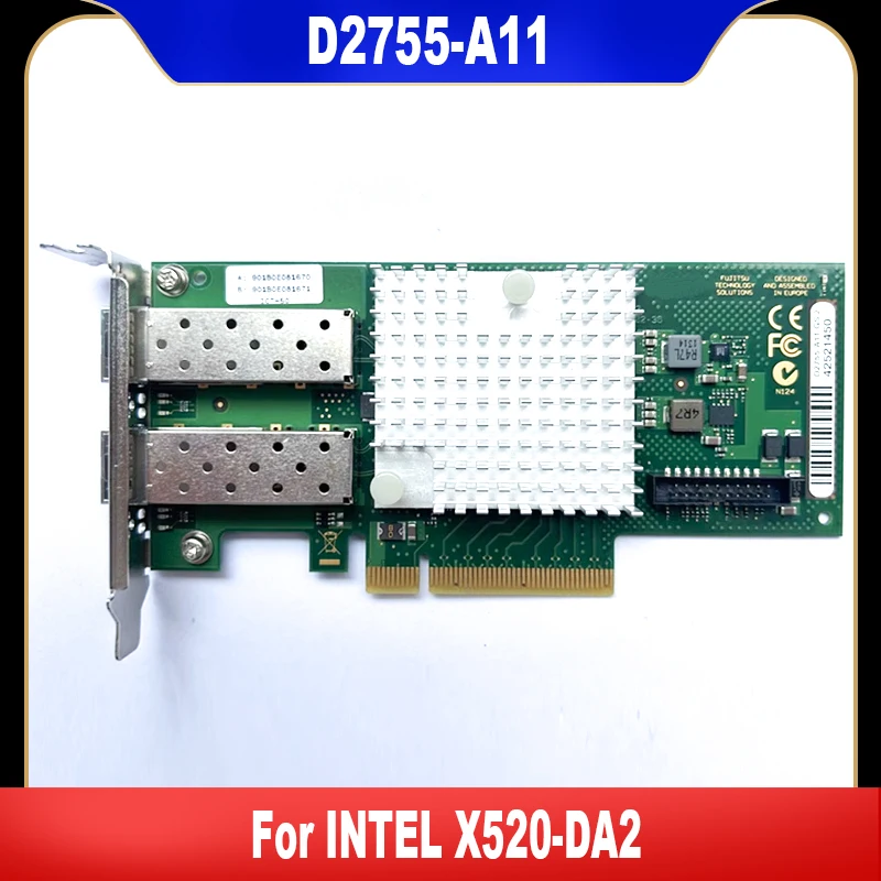 D2755-A11 X520-DA2 10G DUAL PORT SFP+ High Quality