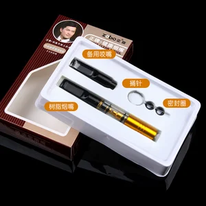 Zobo-Car-Zigarette, die mit Alcocar-Filter für Männer, waschbarer Düse, Rauchreiniger, feines und dickes, echtes Accessoires zum Rauchen wiederverwendbar ist 8 Hauptverkaufstabakfilter Slim - №2