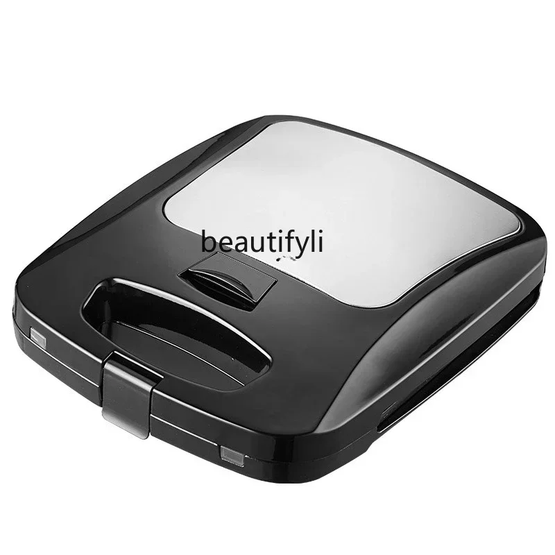 

2-In-1 Interchangeable Grill Non-stick Coated Sandwich Maker Waffle Sandwich Breakfast smt61