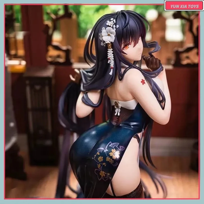 Azur Lane 17 سنتيمتر Ijn Azuma In Cheongsam شخصيات كرتونية لعبة تمثال الكرتون فتاة نماذج تحصيل اللعب لطيف حلية دمية لعبة هدية #1