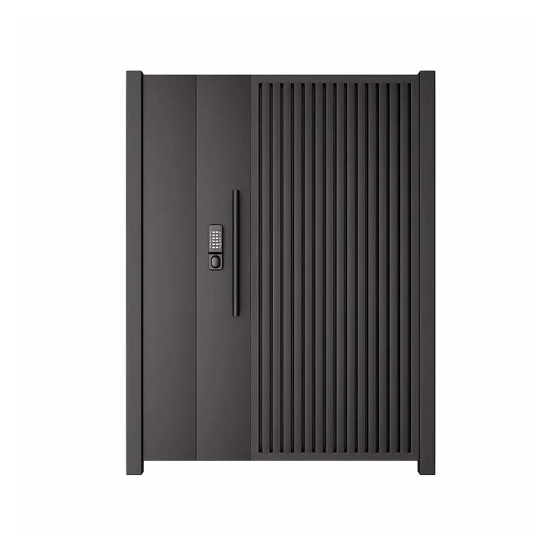 

Apartment Main Gate Design Security Doors Aluminum Garden Swing Gate