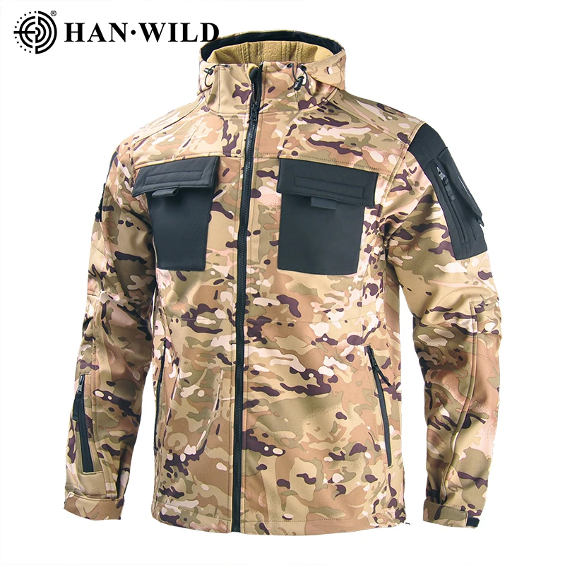 Tactical Jackets Coat Fleece Military Combat Jacket Safari Army Outdoor Outwear Airsoft Paintball Gear Camping Men Clothing New