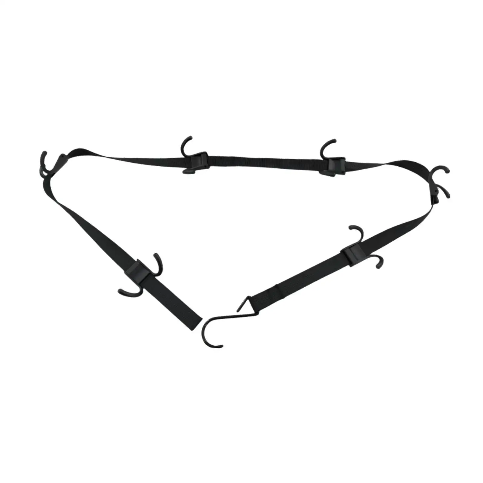 Space Saving Hockey Gear Drying Rack Sturdy Plastic Equipment Hanger Strap for Ice Hockey Gear and Sports Accessories