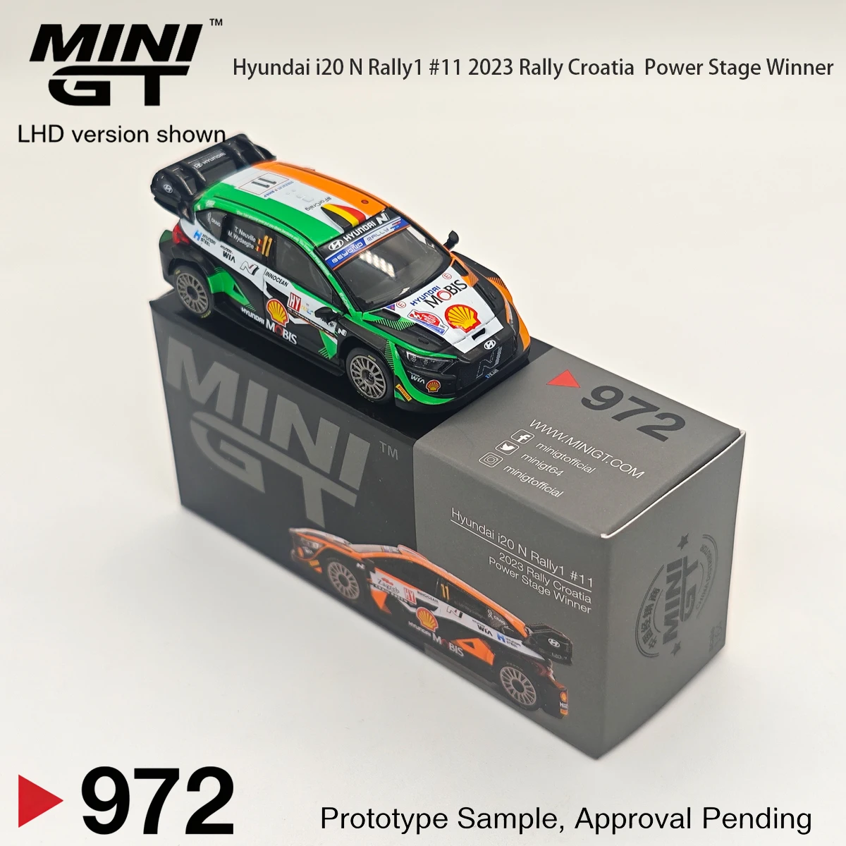 MINIGT MGT00972 1:64 WRC Rally - Racing Arcade Cabinet reseña y precio