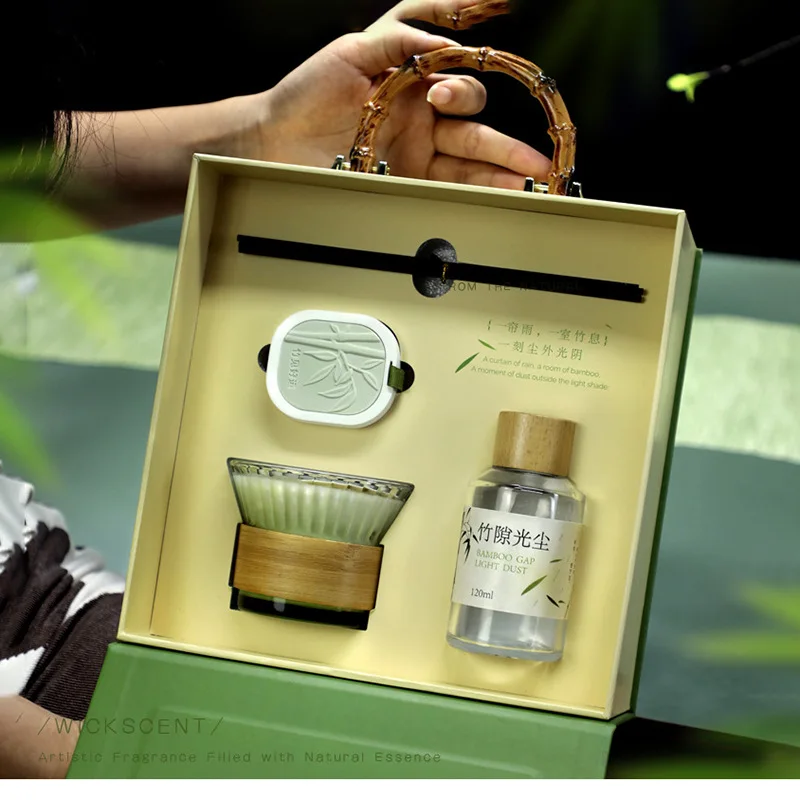 

Matarile Plant Essential Oil Aromatherapy Candle Luxury Candle Set Exquisite Gift Box Vela Decorativas Hogar Luxury vela de lujo