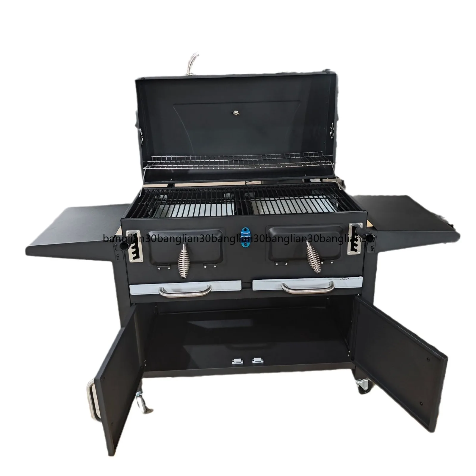 

Thickened American Camping Carbon Large-capacity Stuffy Oven Outdoor Large Environmentally Friendly Square Barbecue Grill