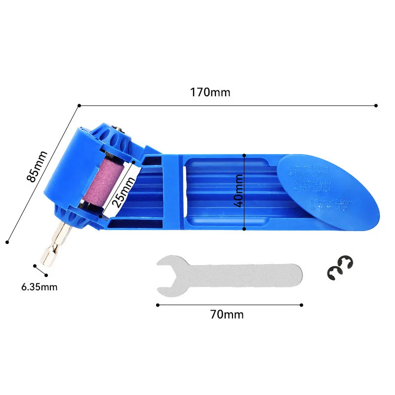 Boorslijper Draagbare korundbitslijper Slijpschijfslijper voor slijpmachine Elektrisch gereedschap