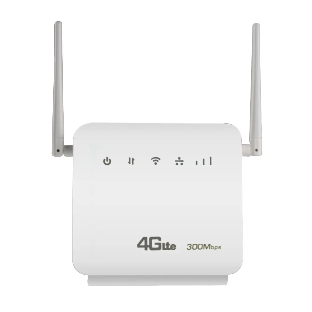 

Unlock 4G Wifi Router Wireless Networking Modem 4 External Dual Antenna With Sim Card Unlimited Home Lte Repeater CPE