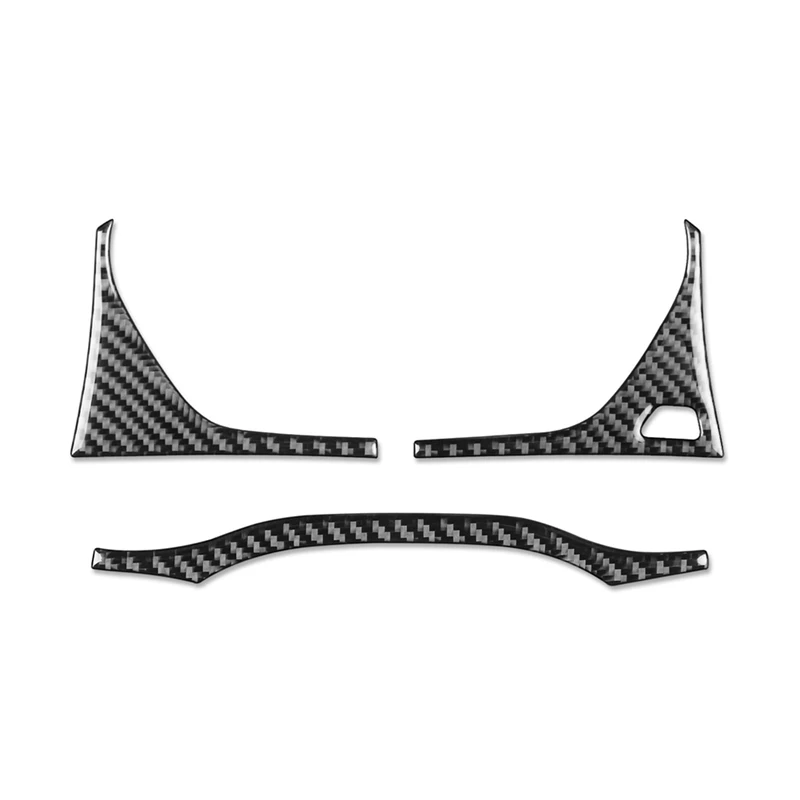 Real Carbon Fiber For  Q5L FY SQ5 2018-2024 Dash Instrument Cluster Speedometer Frame Cover Interior Trim Decal Replacement