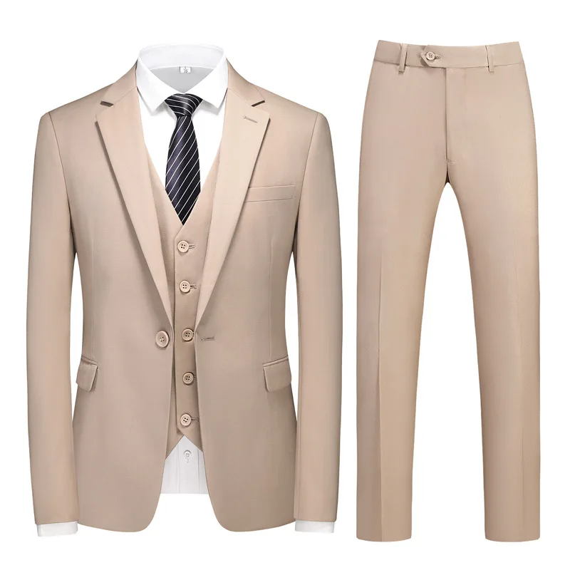 Jaqueta Slim Casual pequena para o noivo, Groomsmen Suit, negócio do casamento, L054