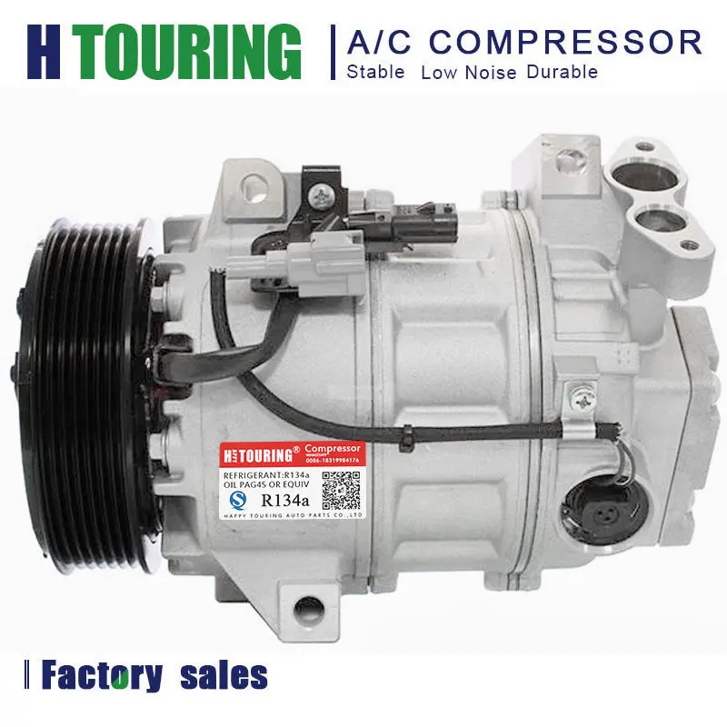 

DCS17EC AC COMPRESSOR AIR CONDITIONING 10-2089 FOR RENAULT LAGUNA/III/Grandtour 2.0L 4cyl 8200717654 8200895057 813680