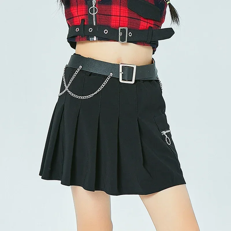 Hip Hop Pants For Kids Jazz Costumes Coat Pnats Belt Gifts Performance Street Dance Dresses Modern Dancing Girls Coat Skirt Ves
