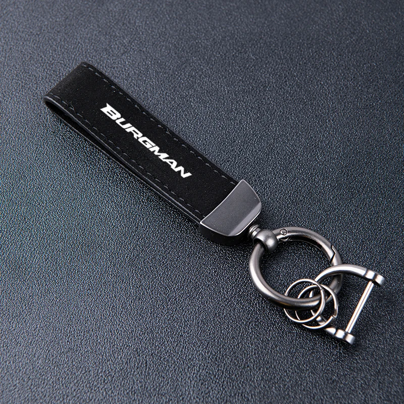 لسوزوكي بورجمان 650 400 125 200 AN650 AN400 AN125 AN200 اكسسوارات دراجة نارية عالية الجودة كيرينغ الجلود الجلد المدبوغ المفاتيح #3