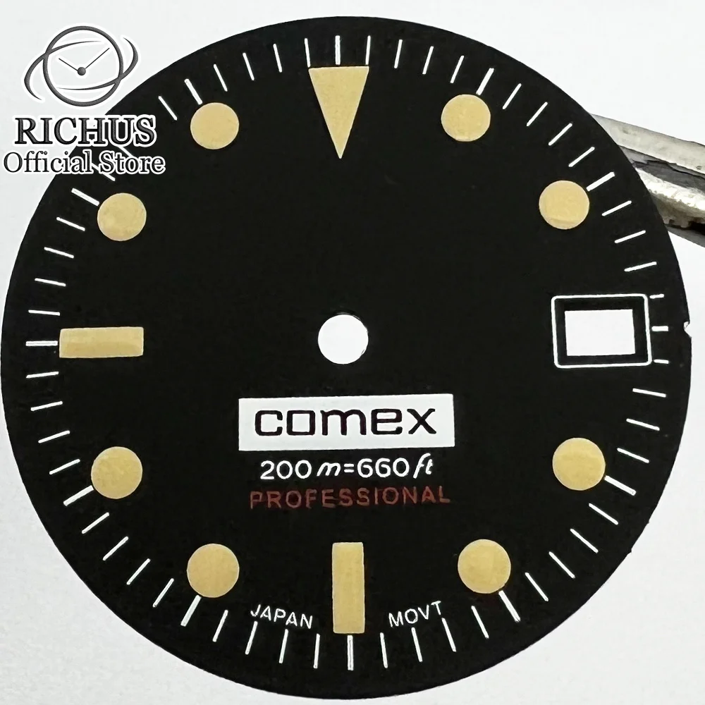 DIY Custom Logo 28.5mm/29mm/31mm Watch Dial Fit NH35 NH36 ETA 2824 2836 Miyota 8215 8205 821A DG2813 3804 Movement Accessories