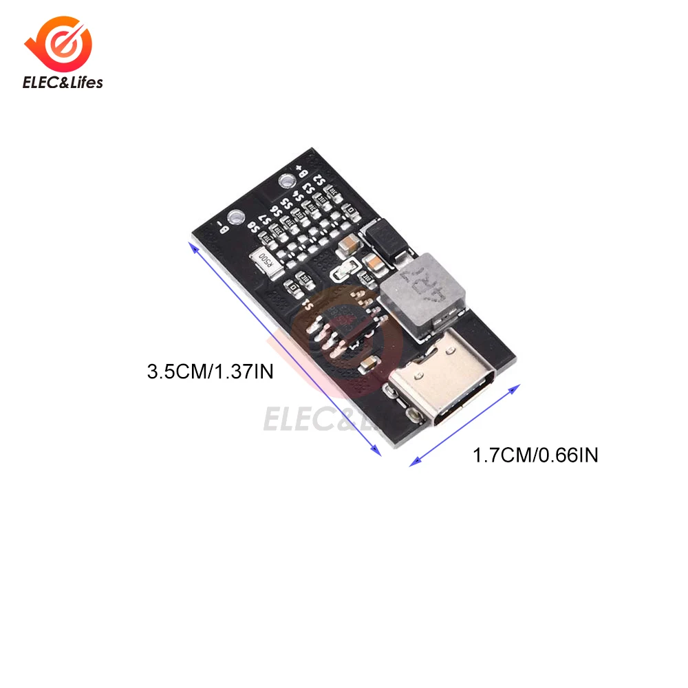 Type-C CJC5288 リチウム電池充電保護ボードモジュール バッテリー充電モジュール DC 5V 1S 2S 3S 4S 5S 6S 7S 8S