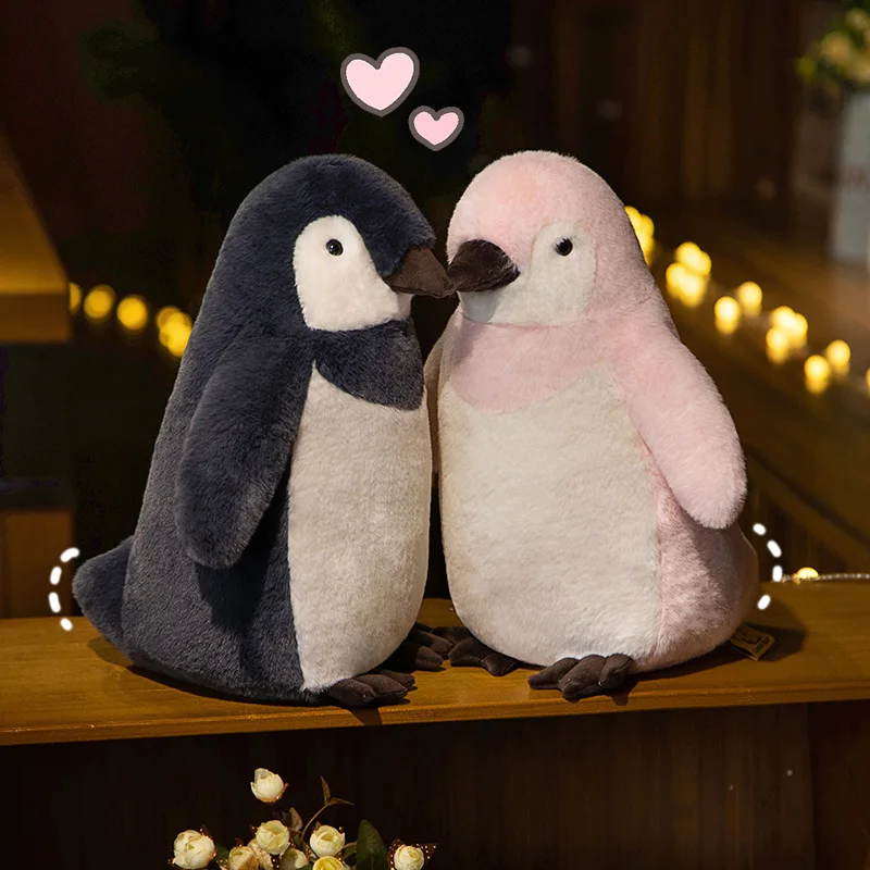 25-50cm niedlichen Königs pinguin Plüschtiere weiche Stofftier puppe Simulation Crozet Inseln Pinguin Spielzeug Geburtstags geschenke