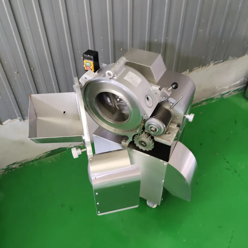 نوع جديد آلة تقطيع الخضراوات الكهربائية التجارية الخضار الفاكهة تقطيع التكعيب آلة الجبن المقامر